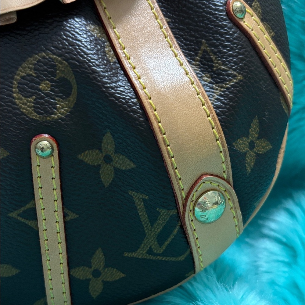 LOUIS VUITTON MONOGRAM LIMITED EDITION Leonor ruffle bag Excellent condition - Picture 5 of 15